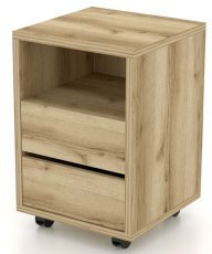 Mobile Schrank Agapi - Eiche - 24N3LZ00