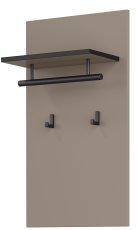 Garderobenständer Cross - Kongo/Kongo-Schwarz - 24CWMY03