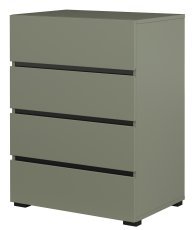 Kommode Cross - grün/grün-schwarz - 24GWMY27