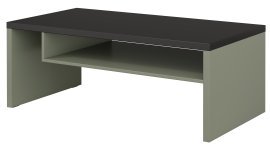 Couchtisch Cross - grün/grün-schwarz - 24GWMY99