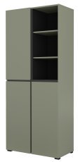 Schrank Cross - grün/grün-schwarz - 24GWMY88