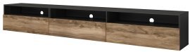 TV-Kommode Baros - Satin Nussbaum-Touchwood - 24Z6BM40