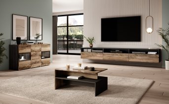 Helvetia meble - Couchtisch Baros - Satin Nussbaum-Touchwood - 24Z6BM99