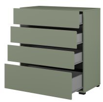 Helvetia meble - Kommode Cross S – grün/grün-schwarz – 24GWMY28