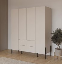 Helvetia meble - Kleiderschrank Jukon S – Kaschmir – 24KSND20
