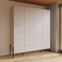 Helvetia meble - Kleiderschrank Jukon S – Kaschmir – 24KSND20