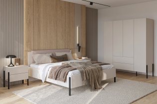 Helvetia meble - Nachtkästchen Jukon S – Kaschmir – 24KSND22
