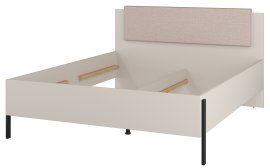 Bett Jukon S – 160x200 cm – Kaschmir – 24KSND31