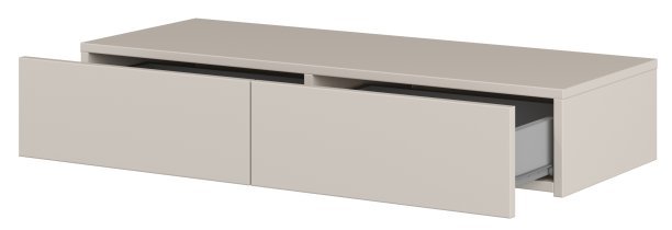 Helvetia meble - Wand-Schminktisch mit Spiegel Jukon S – Kaschmir – 24KSND59