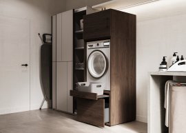 Badezimmerset Aza – Nussbaum Villa