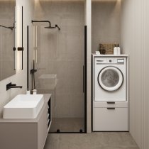 Helvetia meble - Waschmaschinen­schrank Andiamo – Kaschmir – 30KSOK60