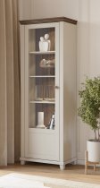 Helvetia meble - Wohnzimmer Evora – Hellbeige/Hellbeige/Eiche Dunin