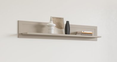 Helvetia meble - Wohnzimmer Evora – Hellbeige/Hellbeige/Eiche Dunin