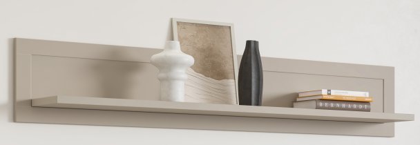 Helvetia meble - Wandregal Evora – hellbeige/hellbeige/Eiche Dunin – 24D1JU02