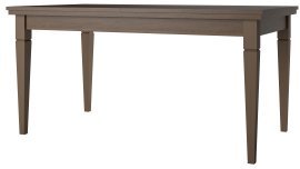 Ausziehbarer Esstisch Evora – hellbeige/hellbeige/Eiche-Donaueiche – 24D1JU92