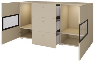 Helvetia meble - Kommode Baros – hellbeige – 2412BM26