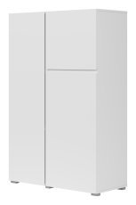Hohe Kommode Asymetric – Weiß – 2497OA46