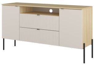 Helvetia meble - Korpus für TV-Kommode Ore – Eiche Lindberg – 24LGOG86
