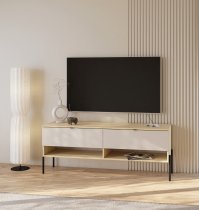 Helvetia meble - TV-Kommode Ore – Eiche Lindberg/Kaschmir – 24LKOG41