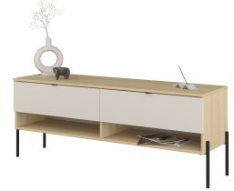 Helvetia meble - TV-Kommode Ore – Eiche Lindberg/Kaschmir – 24LKOG41