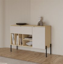 Helvetia meble - Kommode Ore – Eiche Lindberg/Kaschmir – 24LKOG45