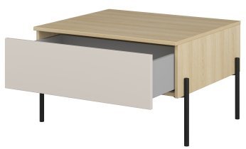 Helvetia meble - Couchtisch Ore – Eiche Lindberg/Kaschmir – 24LKOG98