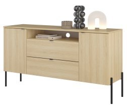 Helvetia meble - Kommode Ore – Eiche Lindberg – 24LGOG26