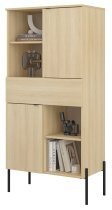 Helvetia meble - Regal Ore – Eiche Lindberg – 24LGOG42