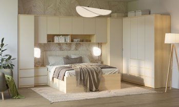 Hängeschrank Terra – Eiche/Beige – 24LBON12