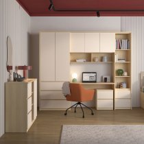 Hängeschrank Terra – Eiche/Beige – 24LBON12