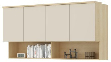 Hängeschrank Terra – Eiche/Beige – 24LBON12