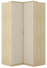 Eckkleiderschrank Terra – Eiche/Beige – 24LBON16