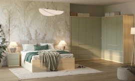 Schlafzimmer Terra – Eiche/Eukalyptus