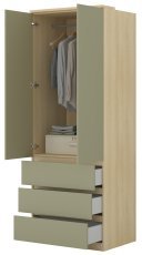 Schrank Terra – Eiche/Eukalyptus – 24LEON68