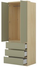 Schrank Terra – Eiche/Eukalyptus – 24LEON68