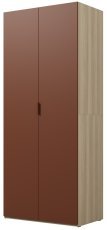 Kleiderschrank Montana – braun – 24ETOL18