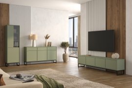 Wohnzimmer Loft – Grün