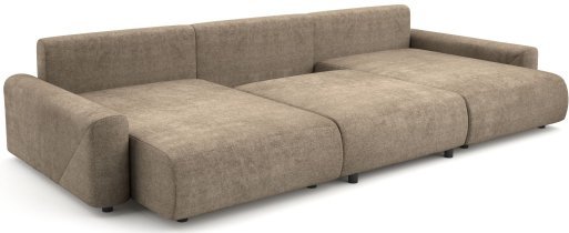 Ecksofas Dolmar - Wohnlandschaft in U-Form Rima
