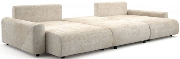 Ecksofas Dolmar - Wohnlandschaft in U-Form Rima