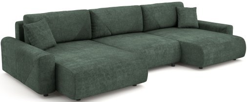 Ecksofas Dolmar - Wohnlandschaft in U-Form Rima