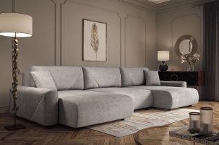 Ecksofas Dolmar - Wohnlandschaft in U-Form Rima