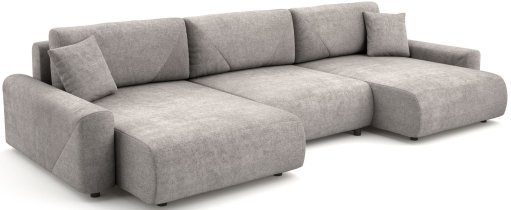 Ecksofas Dolmar - Wohnlandschaft in U-Form Rima