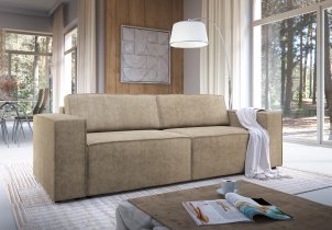 Ecksofas Dolmar - Schlafsofa Kubis 3F