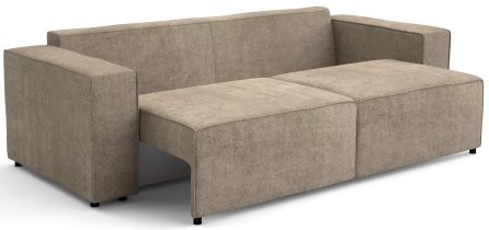 Ecksofas Dolmar - Schlafsofa Kubis 3F