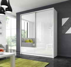 Schrank mit Schiebetüren Aria I 180 - weiß