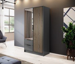 Schrank Nelly 2D mit Spiegel