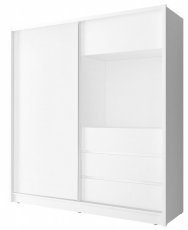 Schrank mit Schiebetüren TV 200 - weiß