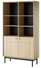 Regalschrank Japandi R104 - Eiche Linea