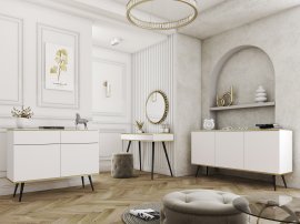 Wohnzimmer Oro - Weiß