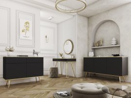 Wohnzimmer Oro - schwarz